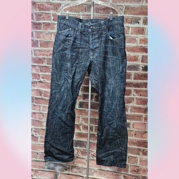 Rock & Republic Bootcut Jeans – Men’s Size 36x31 Dark Blue Neiman Marcus USA - Picture 1 of 8